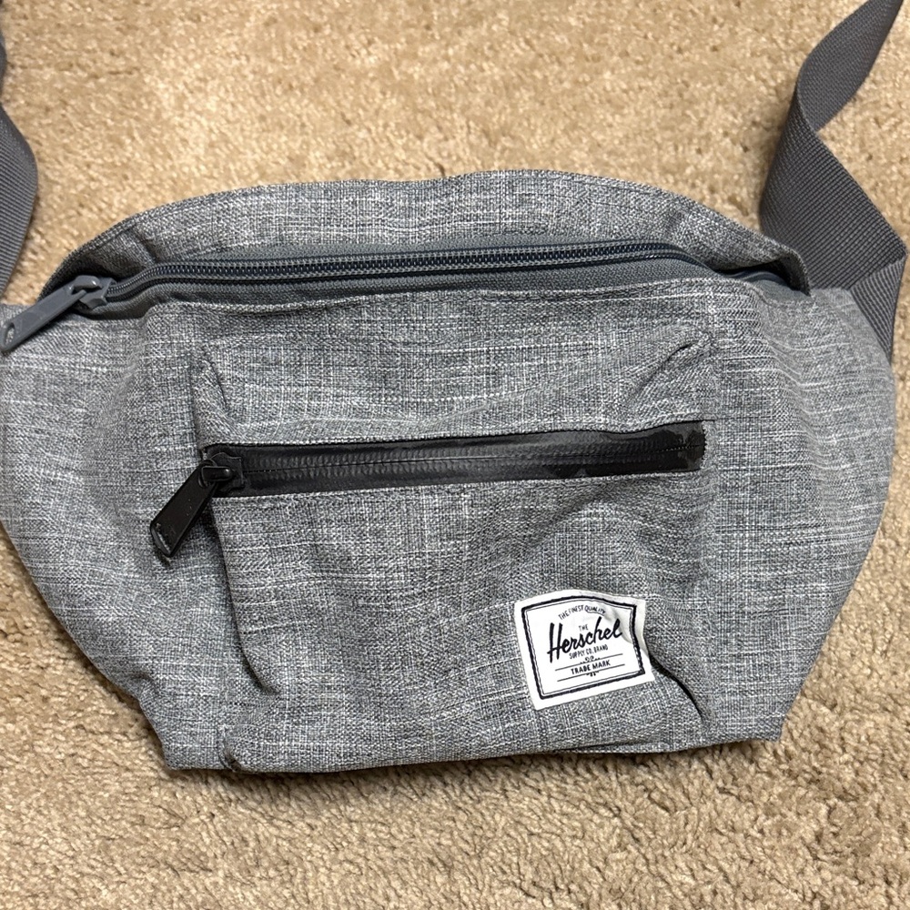 Herschel Supply Company Charcoal Belt Bag